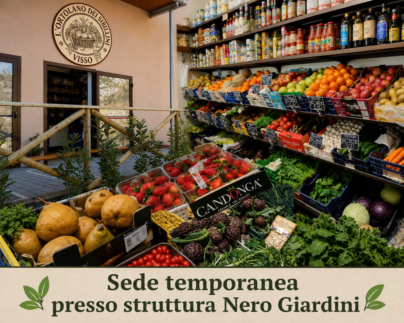 La struttura temporanea
